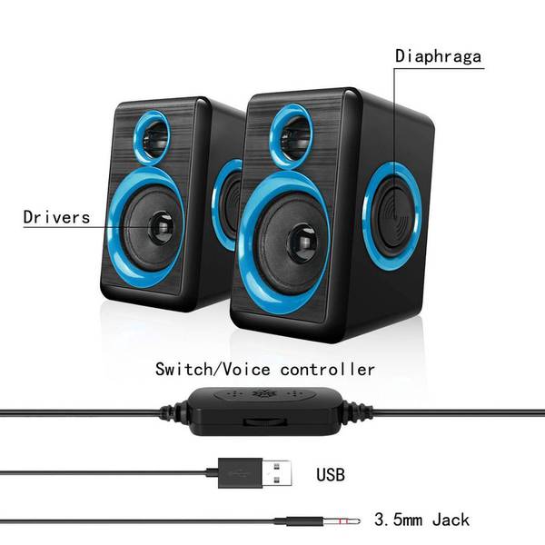 prime usb multimedia speaker