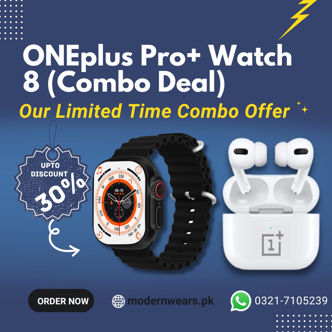 OnePlus Pro +Watch 8 (Combo Deal)-modernwears-pk-price-pakistan
