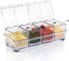 Crystal Clear Spice Rack: 4-Piece Set-modernwearspk-price-pakistan