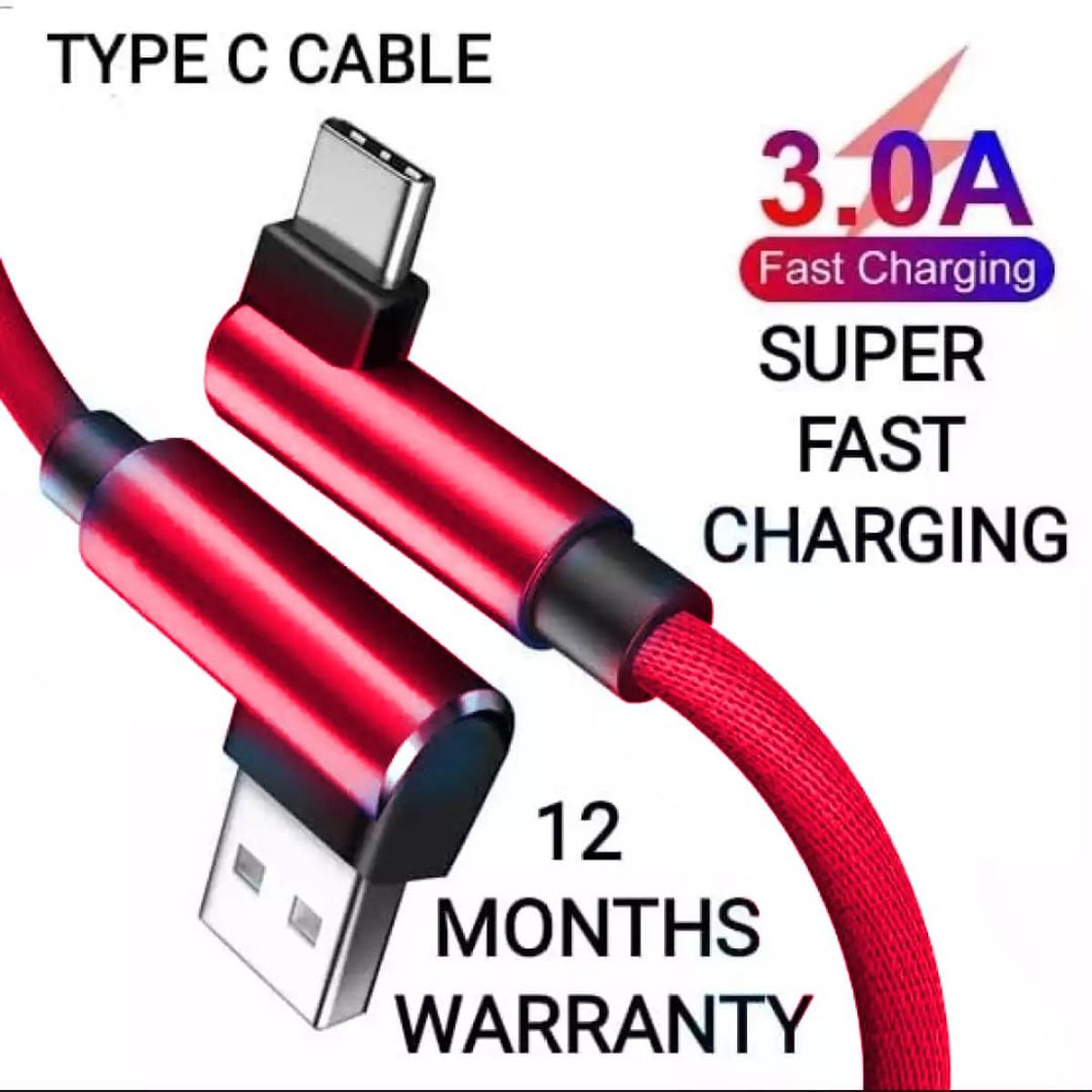 Copper Type-C Cable: 30W 3.0A for Android-modernwearspk-price-pakistan