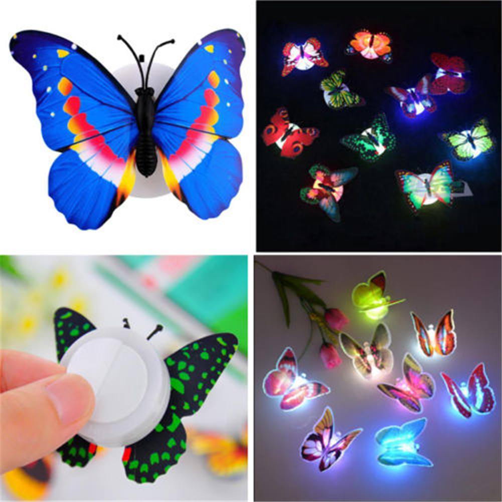 Colorful Butterfly Nightlights (6pcs): Kids' room decor-modernwearspk-price-pakistan