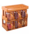 Spice Rack Masala Box 6 Pcs Set-modernwearspk-price-pakistan