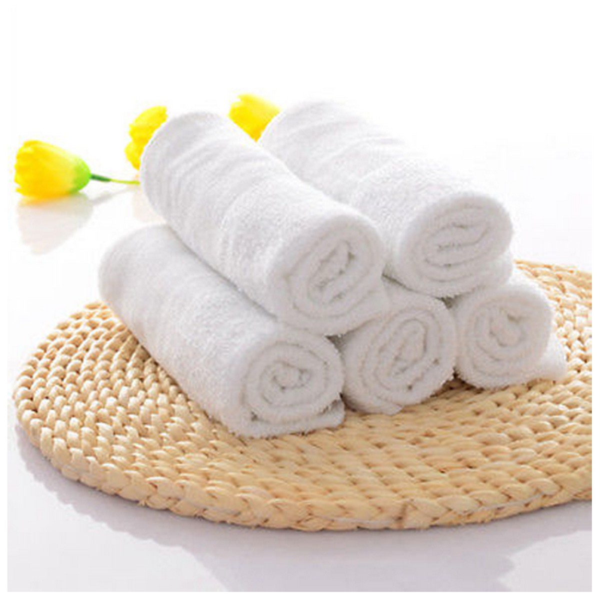 Cotton White Hand Towels Set Of 3-modernwears-pk-price-pakistan