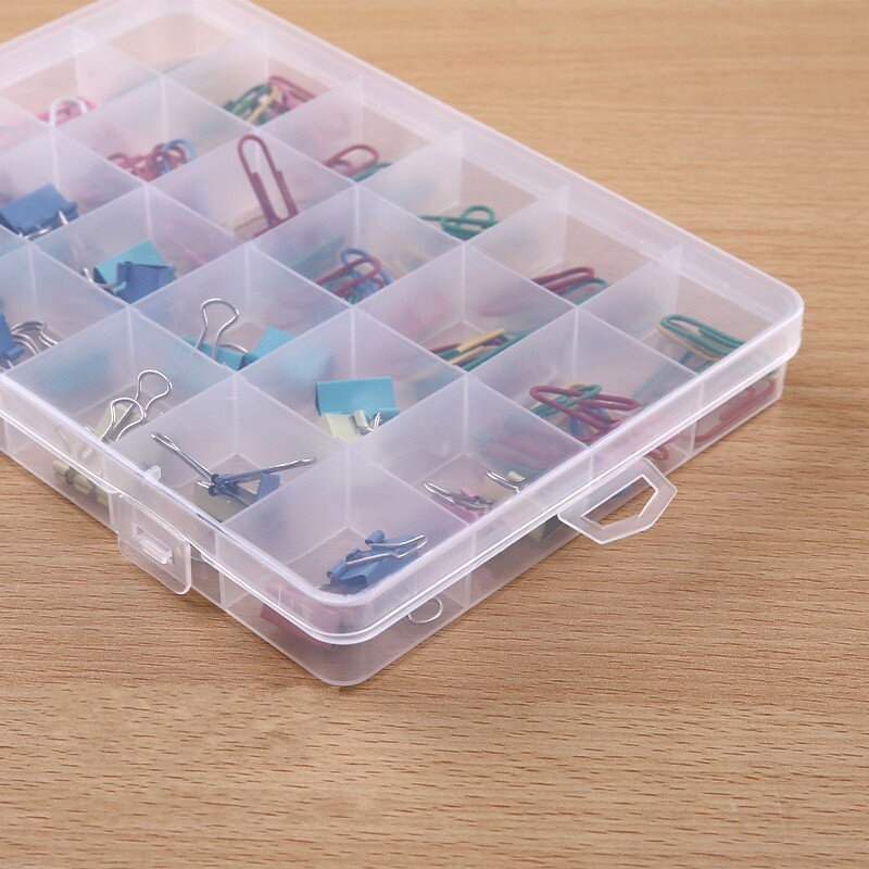 18 Grids Clear Plastic Jewelry Box Organizerr-modernwearspk-price-pakistan