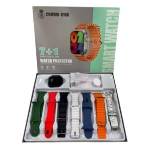crown-g100-premium-7-straps-smart-watch-Price-in-Pakistan-modernwears-pk-01