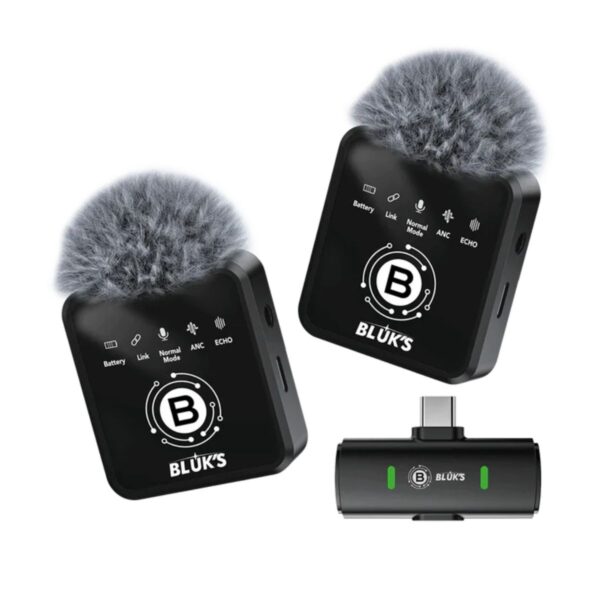 bluk-bx-18-wireless-collar-mic-dual-anc-lavalier-microphone-Price-in-Pakistan-modernwears-pk-01